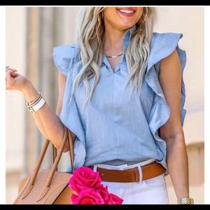 Chimsy Ruffle Top